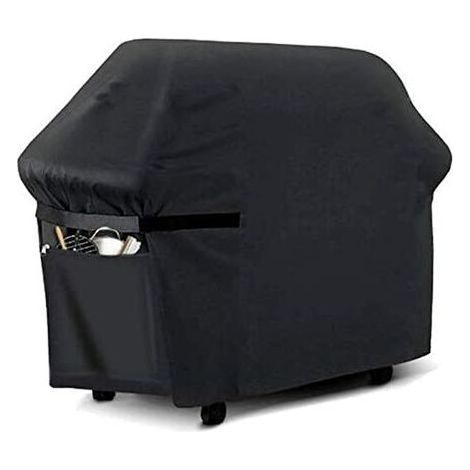 Housse pour Barbecue, Bache Barbecue Gaz,210D Oxford Imperméable Housse Bâche de Protection BBQ, Couverture de Grill Anti-Vent/Anti-UV/Antipoussière /aux Larmes, Convient à la Plupart des Grils,Avoir (1/5)
