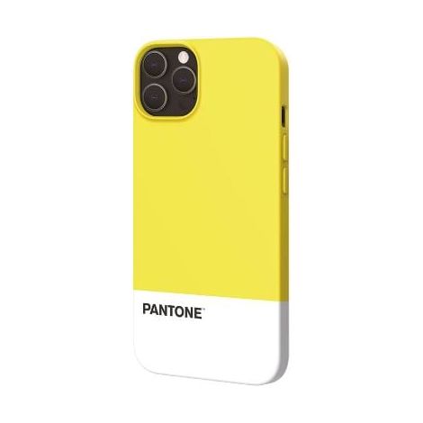 Pantone PT-PC1009Y custodia per cellulare 17 cm (6.7") Cover Bianco, Giallo