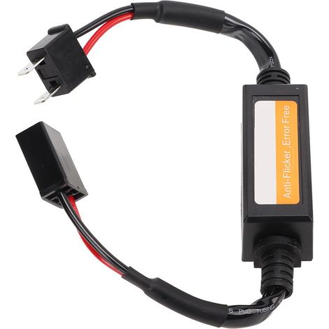 Décodeur H7 Anti-Erreur LED pour Phares - Supprime les Alarmes et Interférences (1/5)