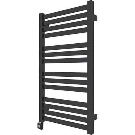 Elektrischer Heizkörper schwarz - (HxL) 1680x530mm - 800 Watt - 800 Watt - MAR1680-530E1N