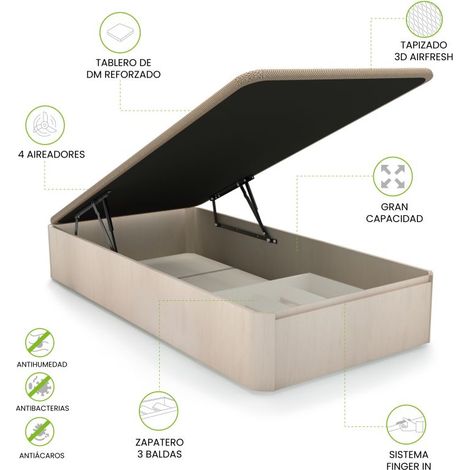 Canapé Luxury Plus 3D Artic 90x190 (1/5)
