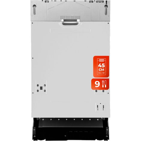 Cecotec EVVO Lavavajillas integrable DI.2 SLIM (45 cm) / 9 cubiertos/A++ / Marca espaola