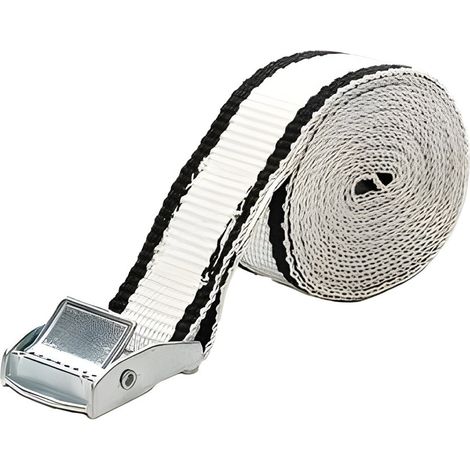 Sangle à Boucle Zamak - 25 mm x 0,5 m - 200 kg