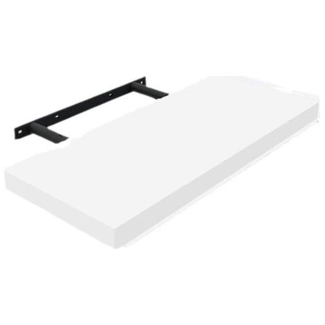 Ahlsen Wandregal-Set (1 Regalboden), modernes Holzregal, 42 x 15 x 3 cm, weiß (1/5)