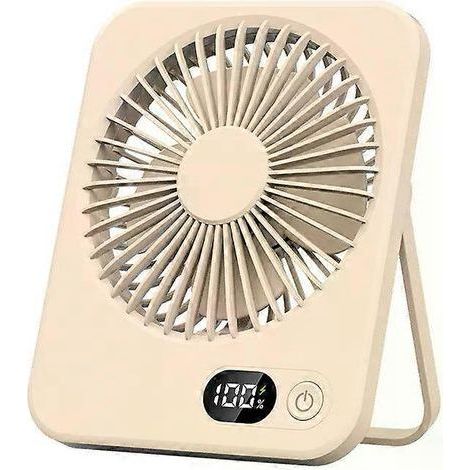 HONORNIC - Ventilateur de bureau pliable ultra silencieux, mini ventilateur, ventilateur de bureau Zongzi (1/4)