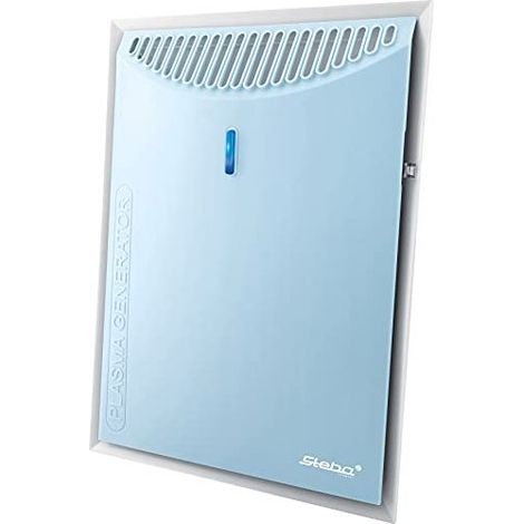 Stufa a Infrarossi Steba LR 10 Plasma, Riscaldamento da 22 m�, Bassa Rumorosit� di 45 dB, Potenza di 25 W, Colore Blu e Bianco, con Filtro dell'Aria (Codice 362000) (1/5)