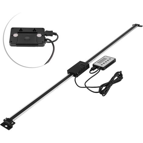 Règle de longueur numérique de précision avec affichage LCD (0–500 mm) pour fraiseuses et tours (1/5)