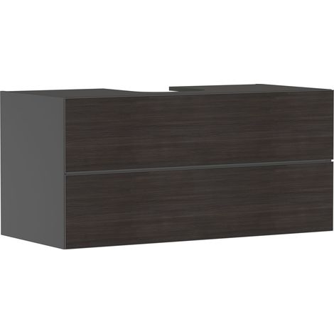 hansgrohe Xevolos E Meuble sous-lavabo, 2 tiroirs, 1 découpe au (1/3)