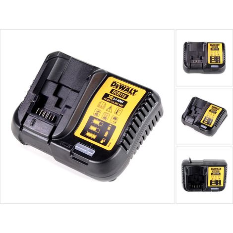 DeWalt Schnellladegerät DCB 112 für 10,8 V, 14,4 V und 18 V Schiebe-Akkus
