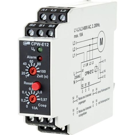 Relè di monitoraggio 230 V/AC (max) 1 scambio Metz Connect 1102810520 1 pz.