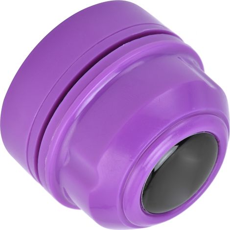 Nettoyeur magnétique pour petit aquarium, grattoir à algues, brosse de nettoyage pour vitres, violet