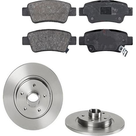 KIT FRENI POSTERIORI compatibile con HONDA CR-V III (RE) - DISCHI + PASTIGLIE OEM: FDB4233 / 17664 /SOSTITUZIONE DIRETTA/BASSA POLVERE/SILENZIOSO (1/5)