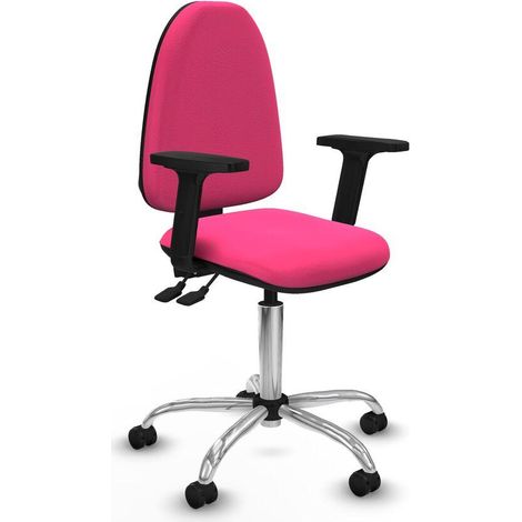 Piqueras y Crespo Aýna Asincro silla de escritorio rosa confortable
