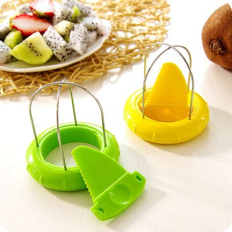 (2 Teile) Kiwi-Schneider, Sparschäler, Entsteiner, Melonenlöffel, Mango- und Kiwi-Entsteiner, Schälmesser, Küchenutensilien