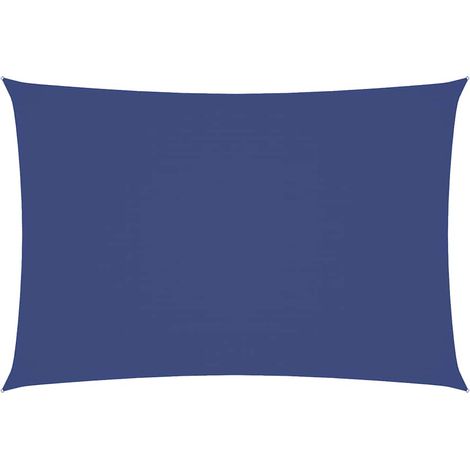 Maison Exclusive - Toldo de vela rectangular tela Oxford azul 2,5 (1/5)