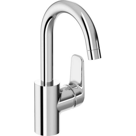 Mitigeur lavabo CERAFLEX avec bec haut orientable chromé IDEAL STANDARD (1/5)