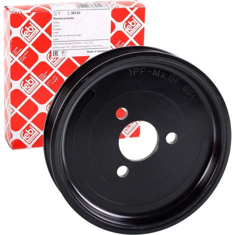 Poulie pompe direction assistée - 1 unité - Plastique renforcé - Transmission fluide - BMW Série 3 5 X3 Z3 - Ø135mm (1/3)