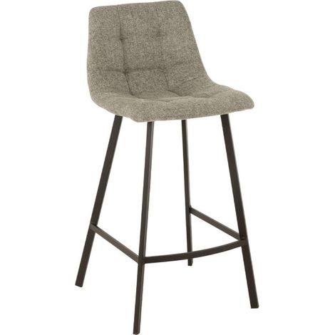 Chaise de Bar Design "Stéphane" 97cm Gris (1/5)