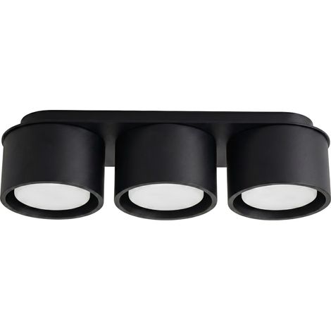 Deckenleuchten MODO schwarz 3xGx53 32.4cm Aluminium Sollux (1/5)