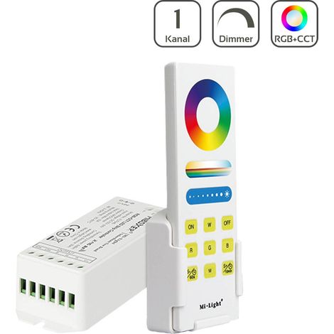 MiBoxer Set Controller und Fernbedienung RGB+CCT WiFi ready Dimmen Schalten Farbsteuerung FUT045A (1/5)