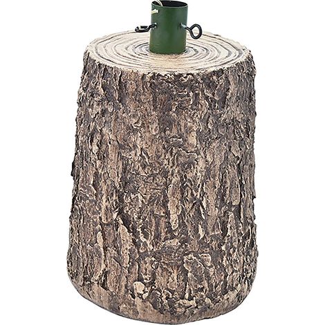 TrAdE Shop Traesio - Base Supporto Albero Di Natale Tronco Natalizio Attacco Universale Altezza 33 Cm - (1/4)