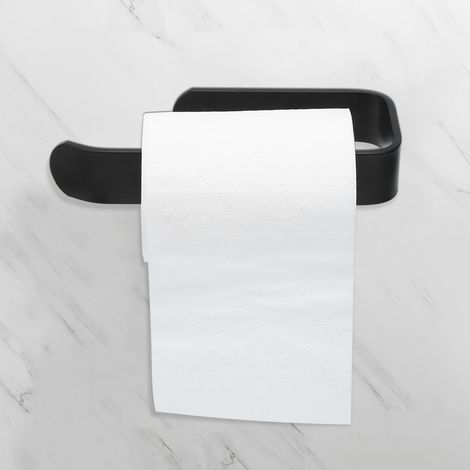 Wandmontierter Toilettenpapierhalter aus Aluminium (1/5)