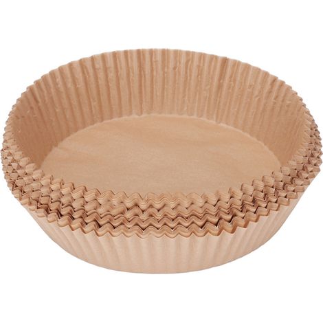 100 feuilles de papier jetables antiadhésives en silicone pour friteuse et pâtisserie (1/5)