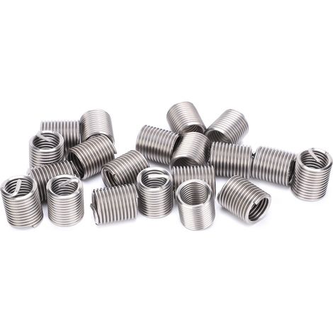 20pcs M142 Wire Thread Insert Thread Protection Sleeve Thread Repair 2D (1/5)