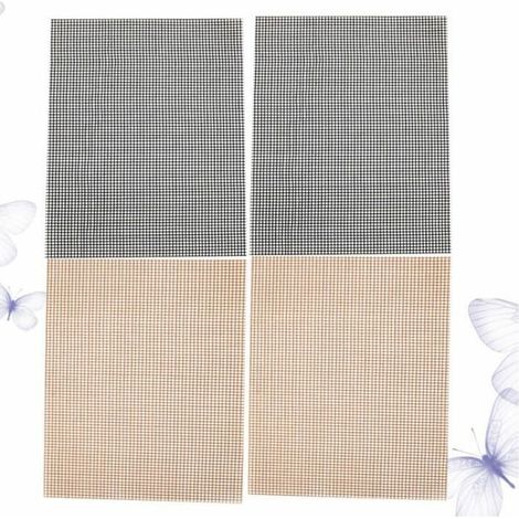 royaluxe - Plaque de tapis de barbecue antiadhésive pour ustensiles de barbecue plaque chauffante pour cuisine extérieure 4 pièces Extérieur (1/4)