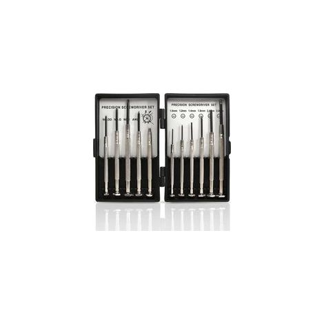 Kit de Mini Tournevis de Précision, 11 Pièces pour Montres, Lunettes, Réparation Ordinateur Outils Compacts
