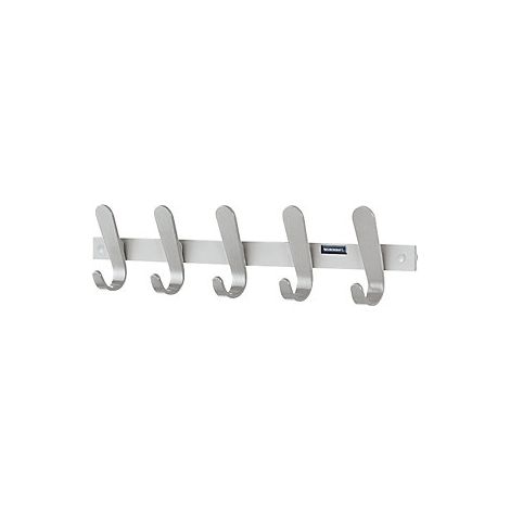 Perchero de barra  5 ganchos para abrigos  H x A x P 130 x 600