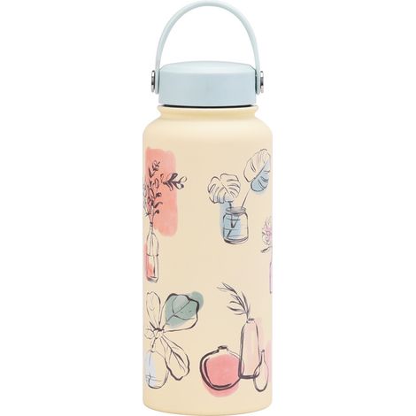 Gourde Extérieur Sport 2025 1L Grande Capacité Isotherme Nouveau Modèle Portable à Ouverture Large Femme (1/5)