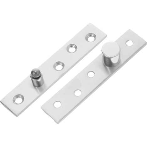2 Pièces Charnière Pivot Invisible inox (1/5)