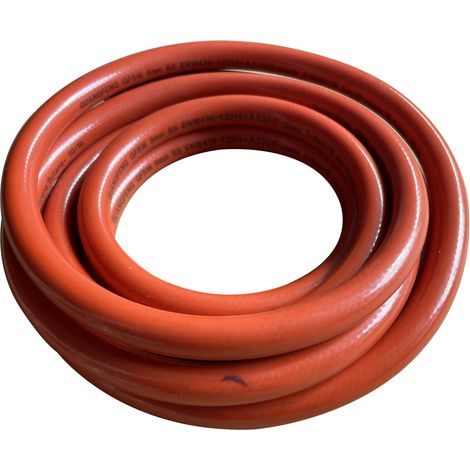 Teamson Home IT Regolatore di Gas Propano e Tubo Flessibile per Bracieri a Gas, Tipo Standard a Clip e Adatto a Bombole del Gas Fino a 13 kg (1/5)