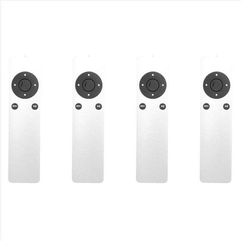 4 telecomandi IR universali compatibili con TV1, TV2, TV3, TV di generazione A1294, A1469, A1427, A1378 Smart-Crezuo