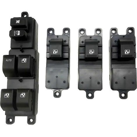Satz von 4 Fensterheberschaltern für Changan CS35 (2012-2014), kompatibel mit Elektrofahrzeugen (Referenzen 3746600-W01 und 3746500-W01). (1/5)