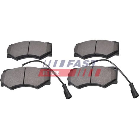 Almohadillas FT29055 para radioaficionados rápidos, frontales, con 2 sensores. (1/2)