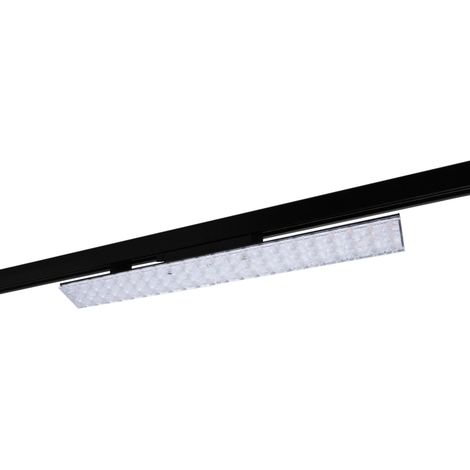 Luminaire linéaire LED triphasé orientable 20W - CCT - IRC90
