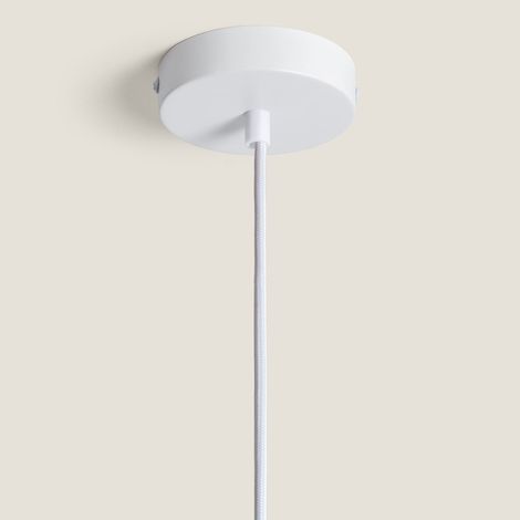 Suspension Tissu Taupiri Blanc (1/5)