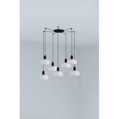TATAWIN S metal 7L Colgante blanca
