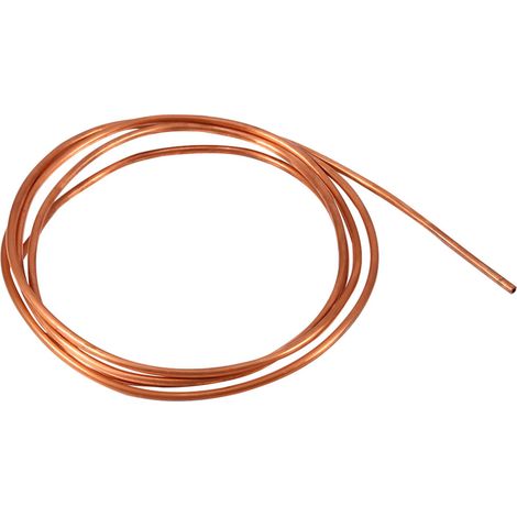 2 m weiches Kupferrohr, Außendurchmesser 4 mm x Innendurchmesser 3 mm, für Kälteanlagen (1/5)
