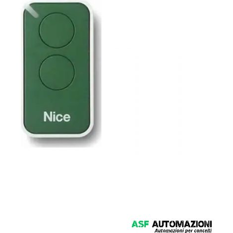 TELECOMANDO NICE 2 CANALI ROLLING CODE INTI ( SOLO I COLORI DISPONIBILI )