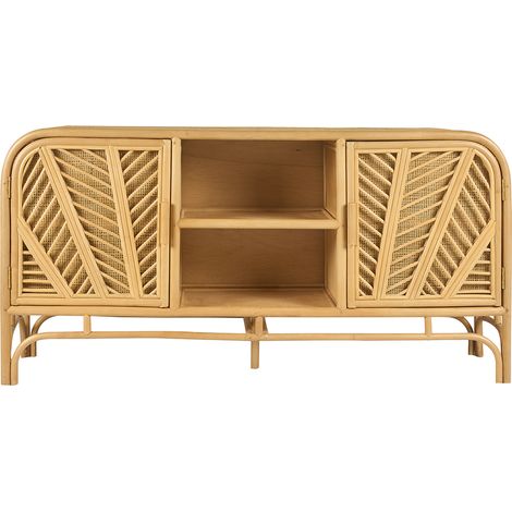 Credenza 2 ante in rattan GALON