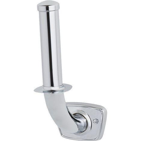 Porte-rouleau de réserve laiton chromé