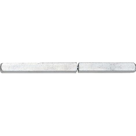 Serrure et barre anti panique type Y – Longueur 124mm – Surface galvanisée – Version symétrique – Goupille pleine divisée – EDI