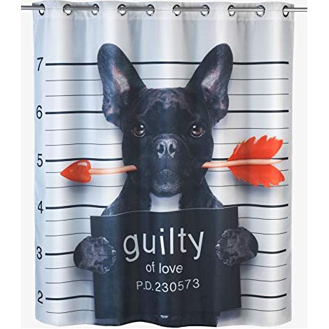 Tenda doccia antimuffa Flex Guilty Dog WENKO (1/4)