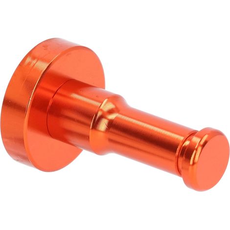 Badezimmerhaken, Schlafzimmer-Wandhaken, kratzfester Aufhänger für Balkon, schönes Orange. (1/5)