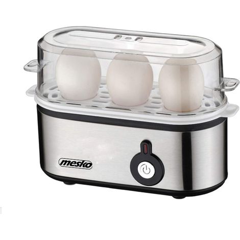 Mesko Cuociuova MS 4485 Acciaio inox 210 W Funzioni per 3 uova (1/5)