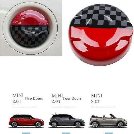 ABS-Tankdeckel-Schutzabdeckung für F55, F56 und F57 2.0T, Rot+