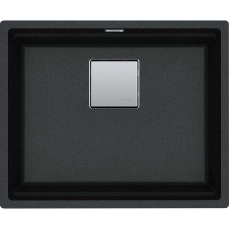 Franke Kubus 2 Pro - Fregadero fragranite KNG PRO 110-52, ónix 125.0757.349 (1/3)
